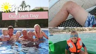 Silly Salmon / Jelly Fish Sting / Last day in Spain 2019