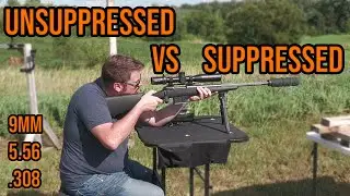 Unsuppressed Vs Suppressed Sound Comparison
