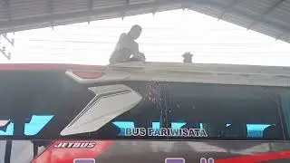 perbaikan armada di PO BUS TRANSTALIA