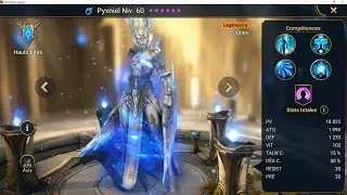 [ Raid Shadow Legend ] : fusion l&eacute;gendaire Pyxniel