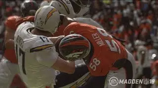 BIG HITS AND HURDLE FAILS in Madden 21.