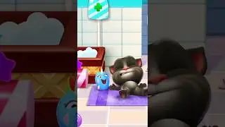 Tom Most Powerful Baby 🤯😂 My Talking Tom #shorts #mytom2 #tom #challenge #cute