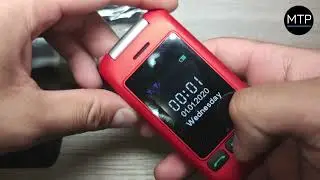 MyTrendyPhone / Artfone C10 Fliptelefon til &AElig;ldre - 2G Netv&aelig;rk, Dual display, SOS
