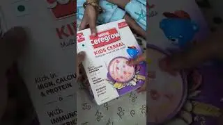 Unboxing Of Ceregrow Kids Cereal #unboxing #shorts #cereal #trendingshorts #youtubeshorts #ytshorts
