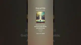 Deep and Wide - Fun Kids Worship Song! ✝️🎶🌊
