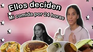 Ellos deciden mi comida por 24 horas 😳 | Yaribel Lora