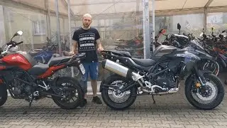 Benelli TRK 502 vs Benelli TRK 502 X por&oacute;wnanie modeli model comparison Motoland