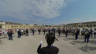 Original Hoch-und Deutschmeister Kapelle in Schönbrunn, 27.08.2022