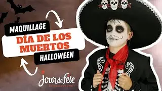 Maquillage Dia de los Muertos- Halloween -Jour de Fête
