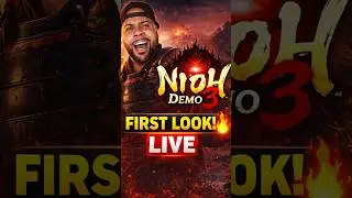 ⚔️Nioh 3 Demo Day 2 LIVE | Boss Fights, Builds & First Time Gameplay