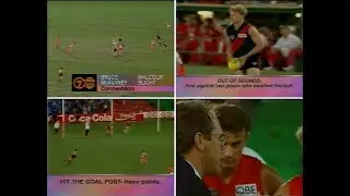 February 10th 1996 AFL Lightning Premiership Quarter Final - Essendon v Sydney