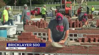 Local masons compete in Spec Mix Bricklayer 500