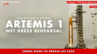 REPLAY! Artemis 1 Wet Dress Rehearsal LIVE!