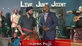 Indian Dhol Drumming wtih Karan Pujji on The Pascal Show