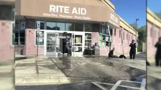 BALTIMORE RIOTS:RITE AID DESTROYED