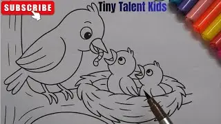 Birdies&rsquo; Breakfast Time A Kind Act for Nature @TinyTalentKids_tv 