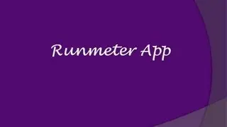 Приложение Runmeter
