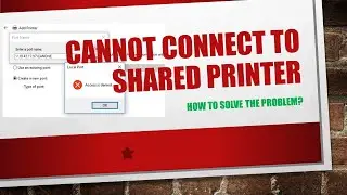 Cannot connect to printer sharing 0x00003e3