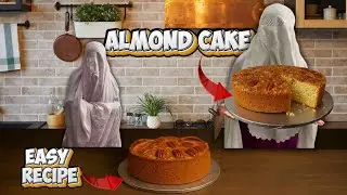 Easy Recipe Glazed Almond Cake🫡 !!