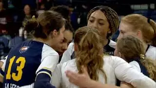 UNC Bears Volleyball Highlights vs Wyoming