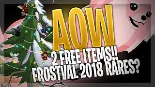AQW - TWO FREE ITEMS!! (RARE?!) Frostval 2018 + Thank you all SO MUCH!!