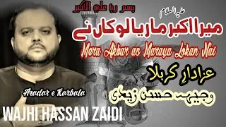 MERA AKBAR MARIA LOKAN NAI | SYED WAJHI HASSAN ZAIDI | NOHA ALBUM 2018-19 1440