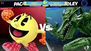 SocaSmash 147 Ultimate Singles: Zafkiel (Pac Man) vs Tak.io (Ridley) Grand Finals