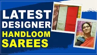 Latest Designer Handloom Sarees || National Silk Expo 2021 || Hybiz tv
