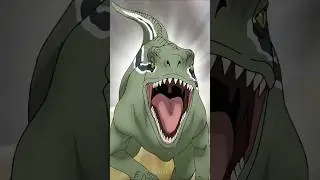 Sasuke Was Almost Taken By Surprise By Meno - Sasuke vs Dinosaur