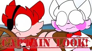 CAPTAIN LOOK! Short animation // fnaf