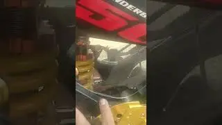 Acrylic Airbox cover for Raider 150 | RubyRed Motovlog