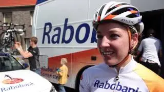 Limburgse Sabrina Stultiens na afloop Hills Classic
