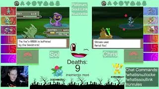 Platinum Nuzlocke Soul Link Randomizer with special guest Chris - Part 3