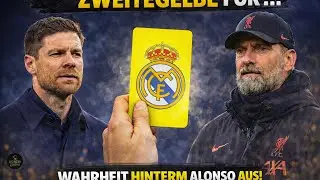 Zweitegelbe für Real Madrid hat Xabi Alonso die Spieler beleidigt ? Perez will Klopp ! #realmadrid