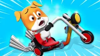 Alex's Bike | Loco Nuts | Cartoon Funny Videos for Kids and Children