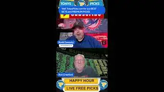 Live NCAAF NBA NCAAB NHL Tonys Picks Happy Hour 1-20-2026 📱