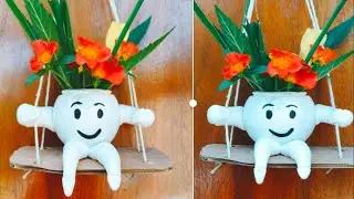  Beautiful Planter DIY 🪴🪴#Hanging planter ideas #shortsfeed #trending  #viralvideos