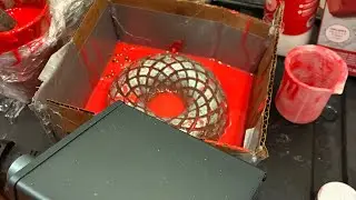 Making the Rodin coil mold