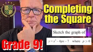 EDEXCEL GCSE Paper 3 November 204 Q23: Completing the Square