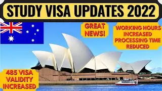 Australia Student Visa Updates 2022 | Australia Study Visa | Australia Student Visa Processing Time