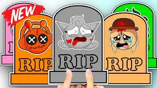 💖Paper DIY💖 Sprunki Rip Blind Bag Unboxing | DIY Destruction Mystery Box
