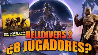 &iquest;Se CONFIRMAN Partidas de 8 JUGADORES en Helldivers 2?