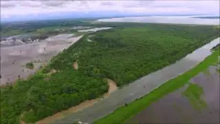 First Drone Video - East Fork Trinity River