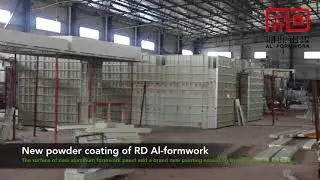 New coating surface for RD aluminum formwork system RD AL-FORMWORK
