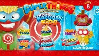 SUPERTHINGS SERIES 8 TEAMS - SUPERZINGS KAZOOM KIDS TEAMS - By CARA BIN BON BAND