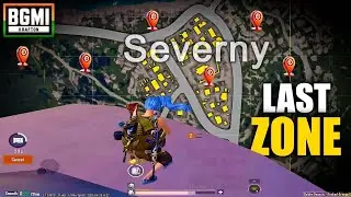 1v4 Clutch in Severny Final Zone 😱 | BGMI Conqueror Lobby Fight