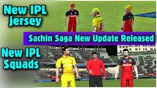 Sachin Saga new update version 1.2.65 released | New Ipl jersey 2021 | New Ipl Squads