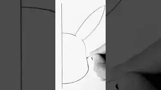 How To Draw Pikachu Half Face Easy Step-By-Step #drawing #trending #song #art #pikachu