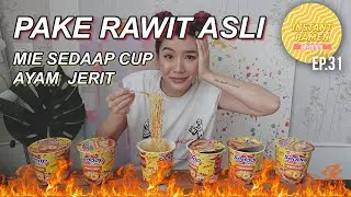 PEDESNYA BIKIN BATUK-BATUK! Mie Sedaap Cup Ayam Jerit || Instant Ramen Adventure Ep. 31