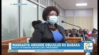 Wangadya Alumirizza Ababaka Okumusaba Ekyojamumiro, Kkooti Etandise Okuwulira Omusango